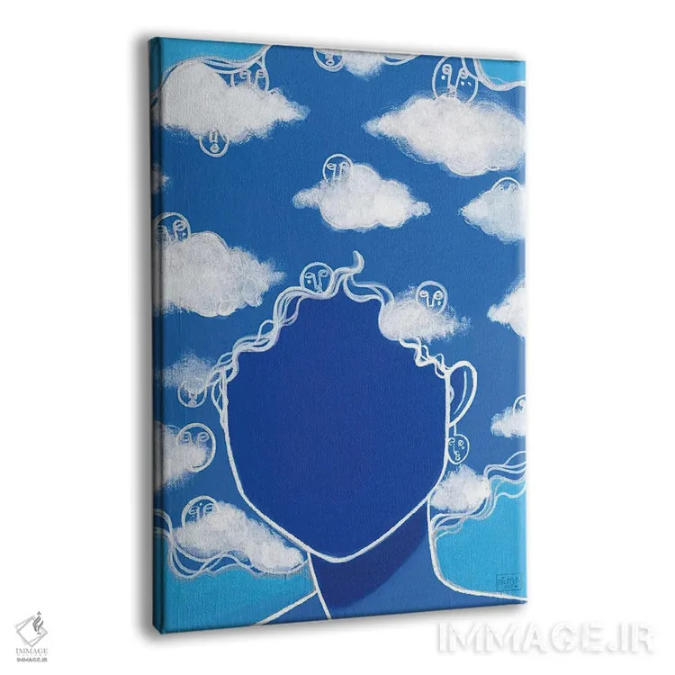 تابلو حواسپرت/کلهپوک (محاوره) اثر بری پیپنز - نمای پرسپکتیو محصول