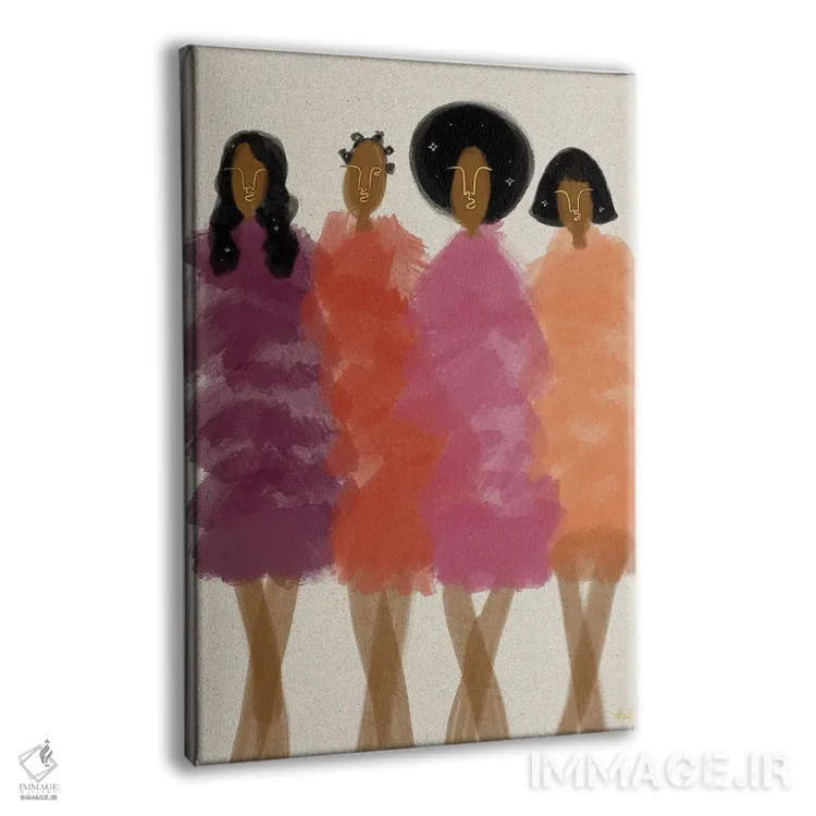 تابلو عمهها و خالهها اثر بری پیپنز - نمای پرسپکتیو محصول