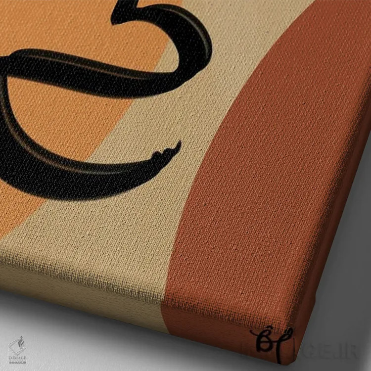 تابلو شکوفه دادن اثر بری پیپنز - نمای نزدیک بافت بوم