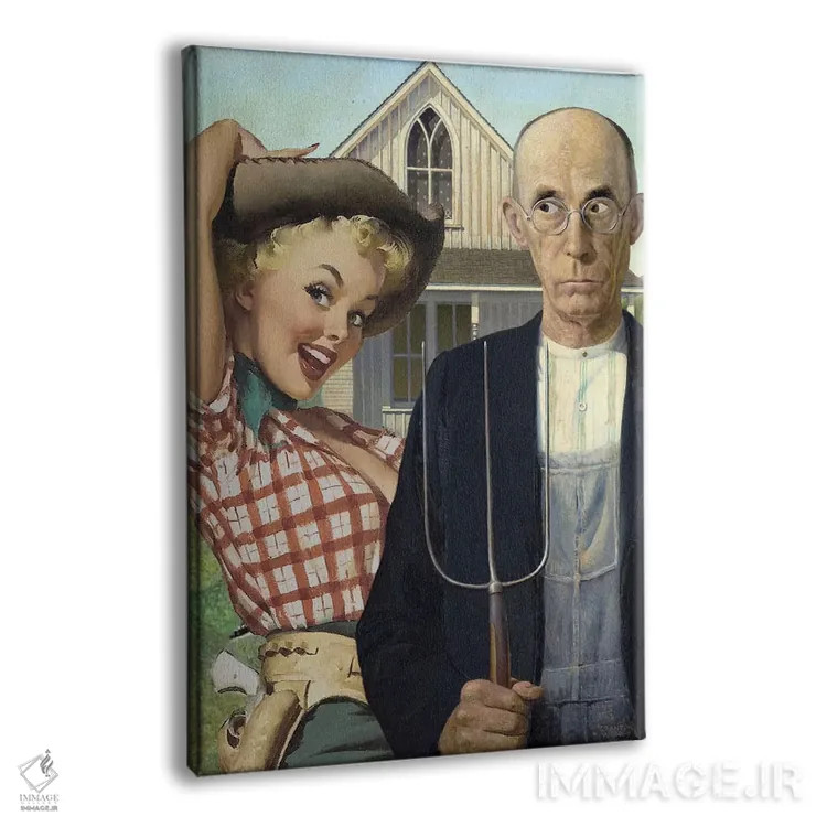 تابلو دختر گات (سبک موسیقی یا پوشش) اثر جیسون بروک - نمای پرسپکتیو محصول