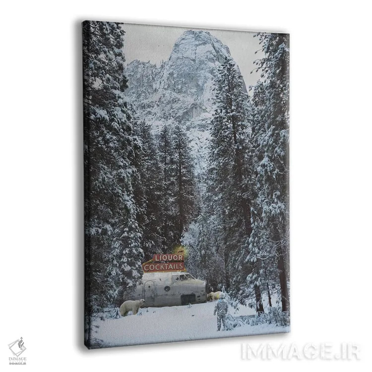 تابلو کلوندایک بار (دسر یخی آمریکایی) اثر جیسون بروک - نمای پرسپکتیو محصول