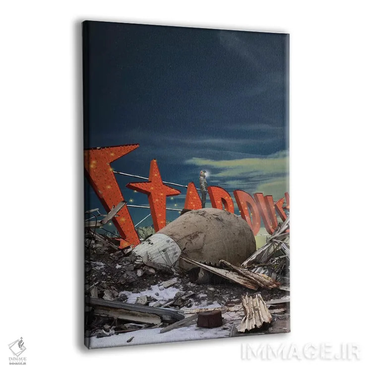 تابلو عجایب فضایی (همچنین نام آهنگ دیوید بویی) اثر جیسون بروک - نمای پرسپکتیو محصول