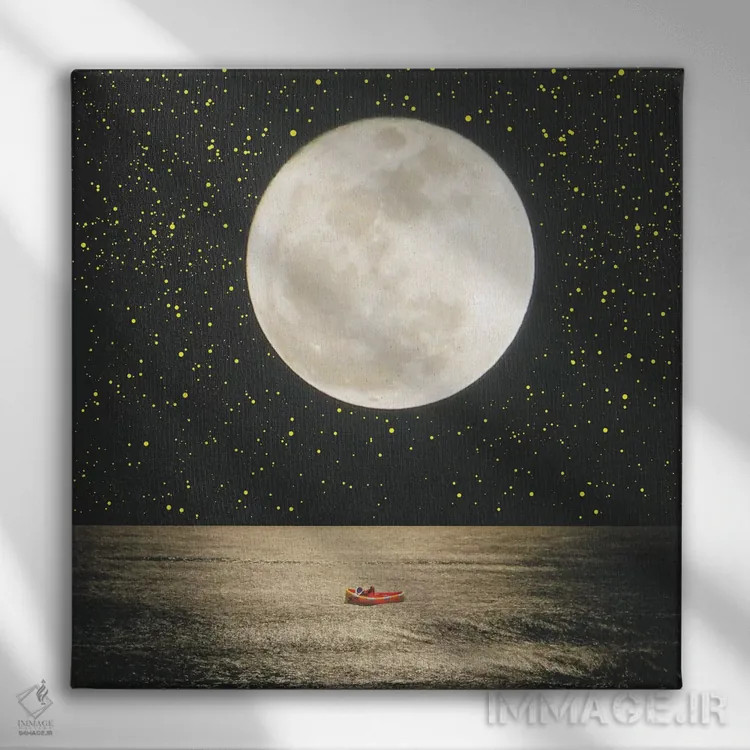 تابلو دعایی برای ژنویو اثر جیسون بروک - نمای روبهرو روی دیوار