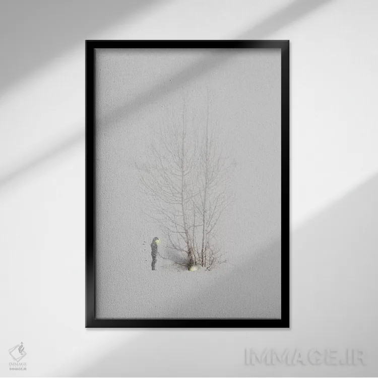 تابلو نجات سباستین اثر جیسون بروک - نمای قابدار مشکی