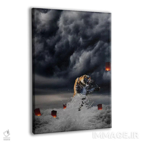 تابلو آنکه گریخت اثر جیسون بروک - نمای پرسپکتیو محصول