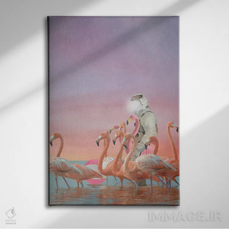 تابلو طعمه فریبنده اثر جیسون بروک - نمای روبهرو روی دیوار