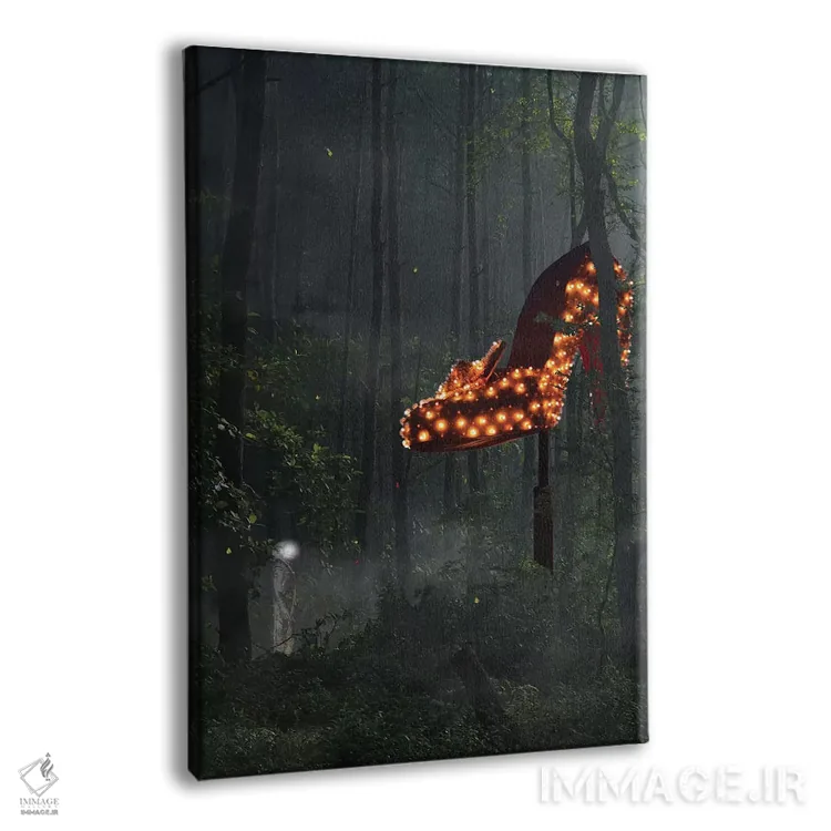 تابلو هیچ جا خانه خود آدم نمیشود اثر جیسون بروک - نمای پرسپکتیو محصول