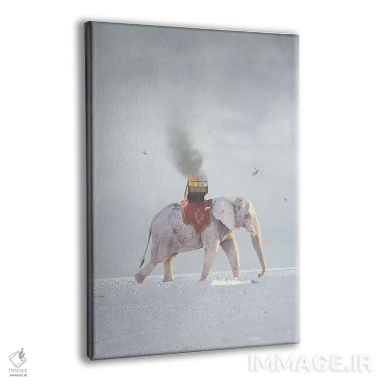 تابلو جنگ و صلح اثر جیسون بروک - نمای پرسپکتیو محصول
