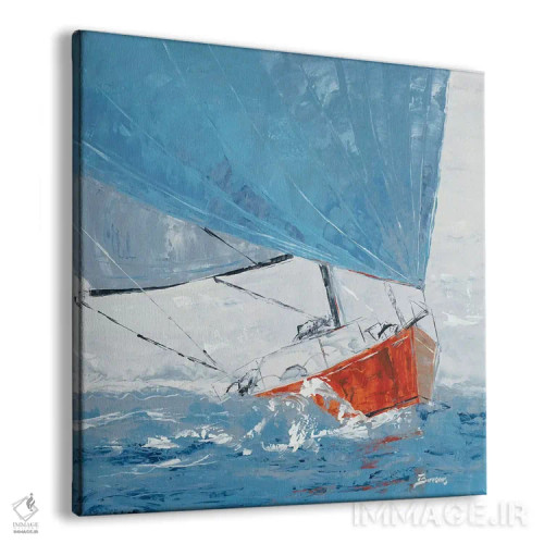 تابلو روز خاکستری اثر جان باروز - نمای پرسپکتیو محصول