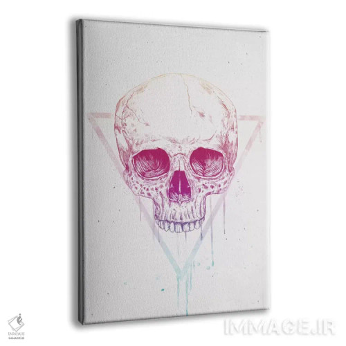 تابلو جمجمه در مثلث اثر بالازس شولتی - نمای پرسپکتیو محصول