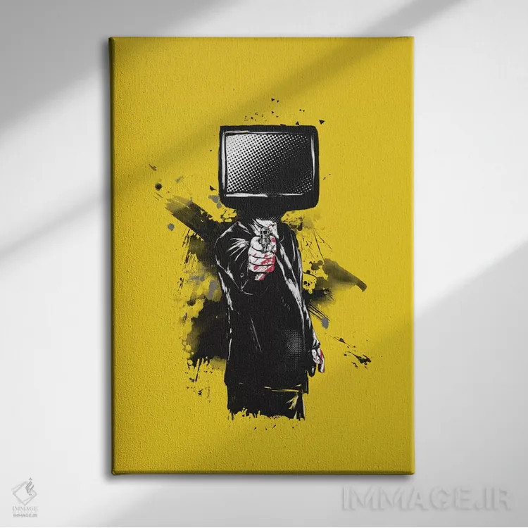 تابلو خطای سیستم اثر بالازس شولتی - نمای روبهرو روی دیوار