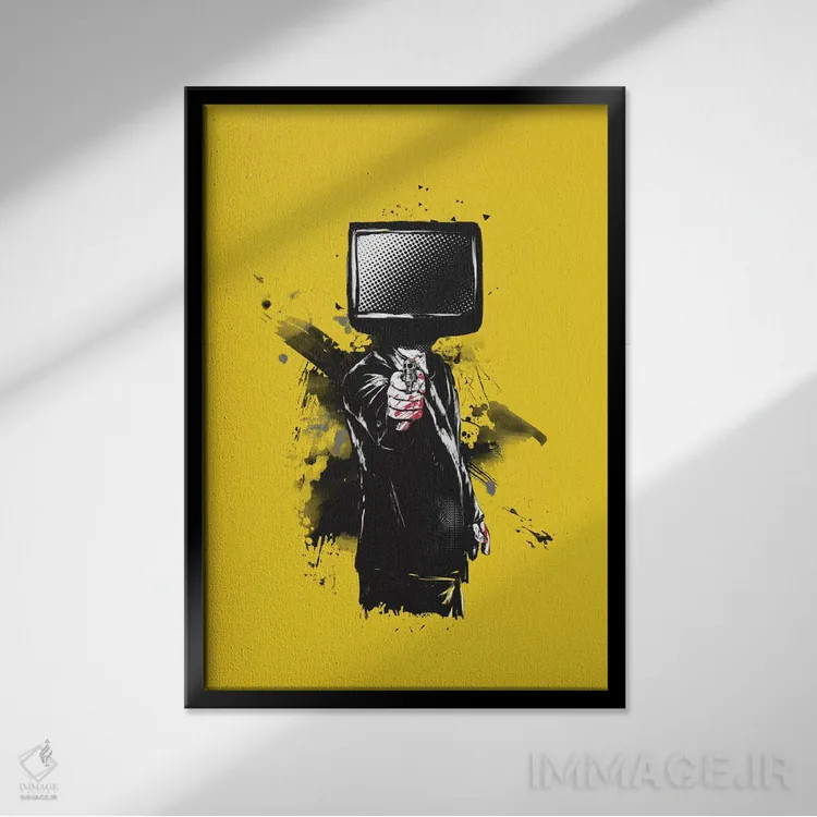 تابلو خطای سیستم اثر بالازس شولتی - نمای قابدار مشکی