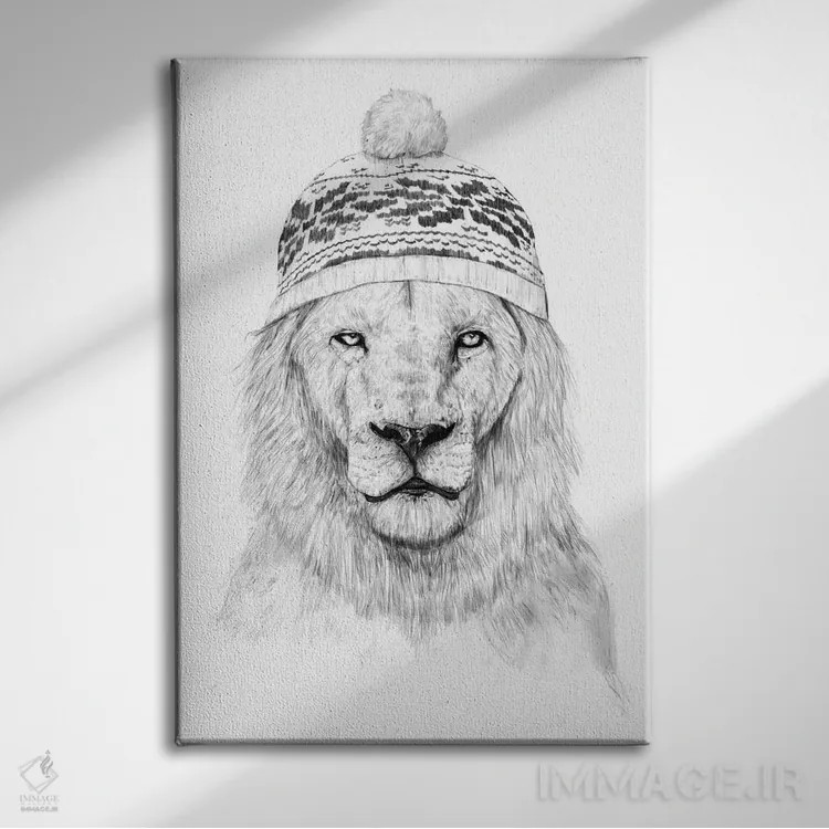 تابلو زمستان در راه است ۲ اثر بالازس شولتی - نمای روبهرو روی دیوار