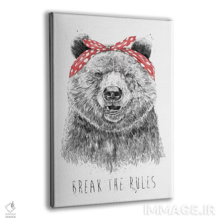 تابلو قانونشکنی کن اثر بالازس شولتی - نمای پرسپکتیو محصول