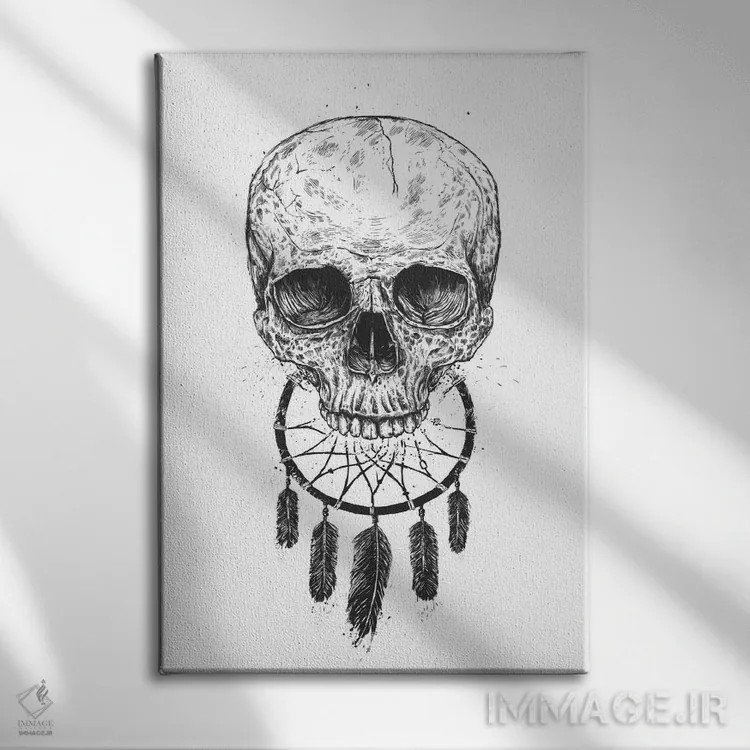 تابلو برای همیشه رؤیا ببین اثر بالازس شولتی - نمای روبهرو روی دیوار