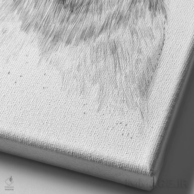 تابلو شیر جشنواره اثر بالازس شولتی - نمای نزدیک بافت بوم