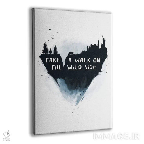 تابلو قدم زدن در سوی وحشی اثر بالازس شولتی - نمای پرسپکتیو محصول