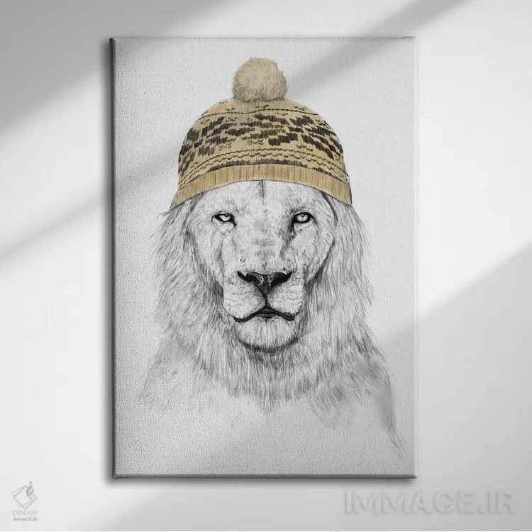 تابلو زمستان اینجاست اثر بالازس شولتی - نمای روبهرو روی دیوار