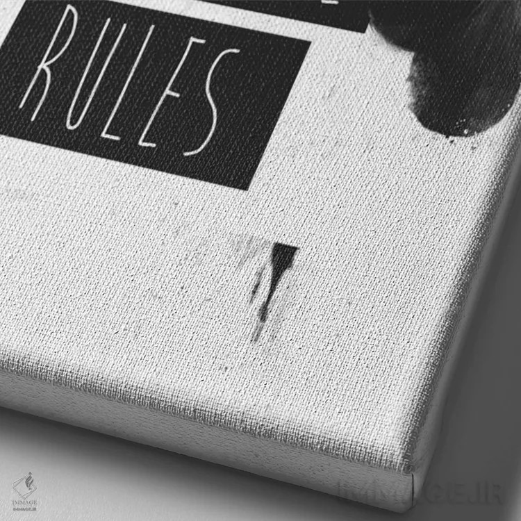 تابلو سگ یاغی اثر بالازس شولتی - نمای نزدیک بافت بوم