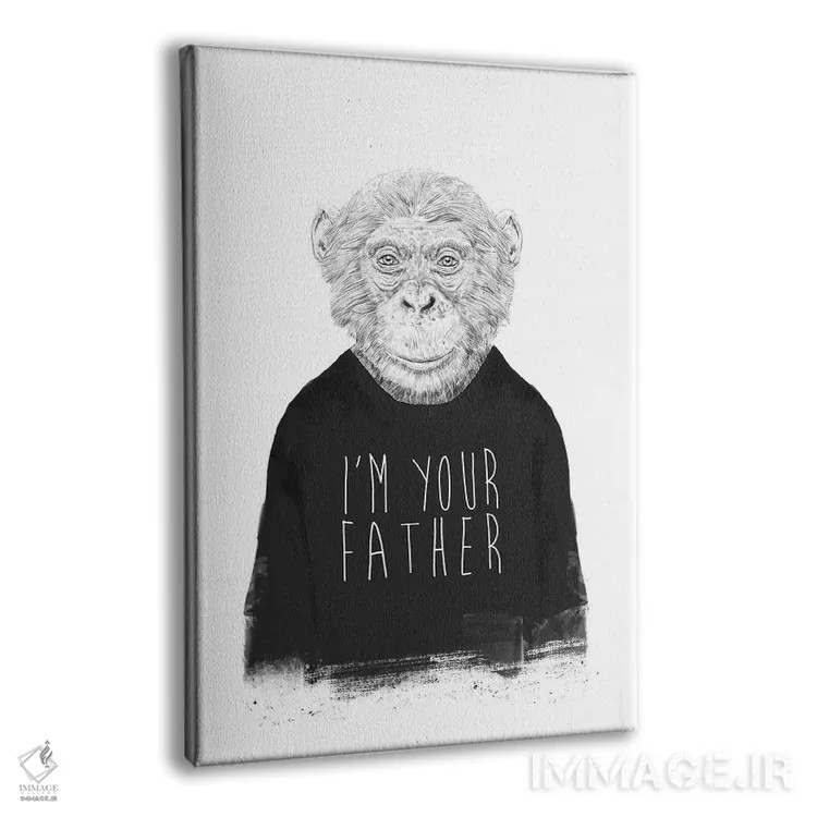 تابلو من پدر تو هستم اثر بالازس شولتی - نمای پرسپکتیو محصول