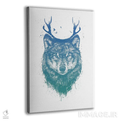 تابلو من گوزن تو هستم اثر بالازس شولتی - نمای پرسپکتیو محصول