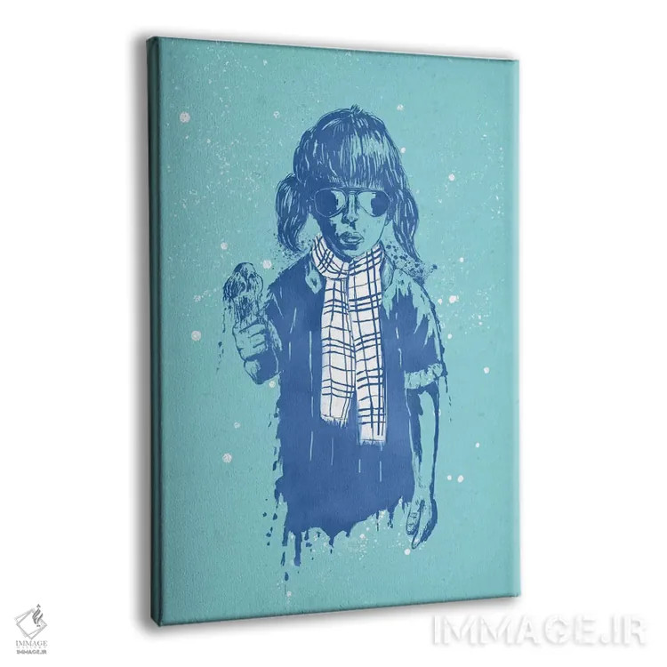 تابلو زمستانه اثر بالازس شولتی - نمای پرسپکتیو محصول