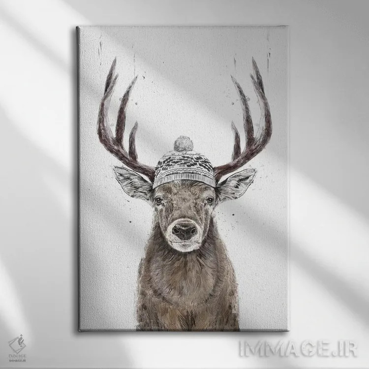 تابلو بیا بیرون برویم اثر بالازس شولتی - نمای روبهرو روی دیوار