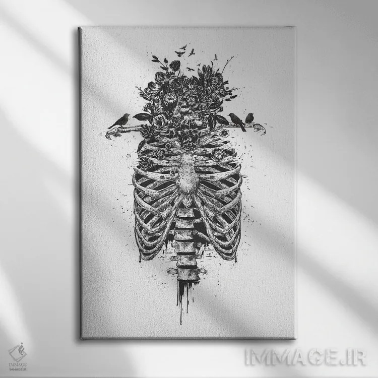 تابلو درخت زندگی اثر بالازس شولتی - نمای روبهرو روی دیوار