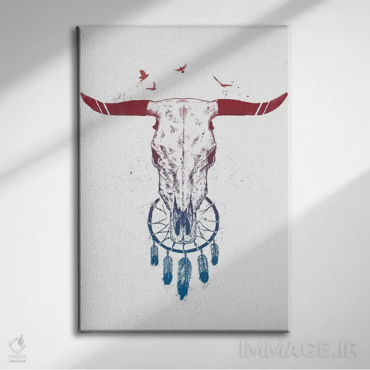 تابلو خواب زیبا به رنگی اثر بالازس شولتی - نمای روبهرو روی دیوار