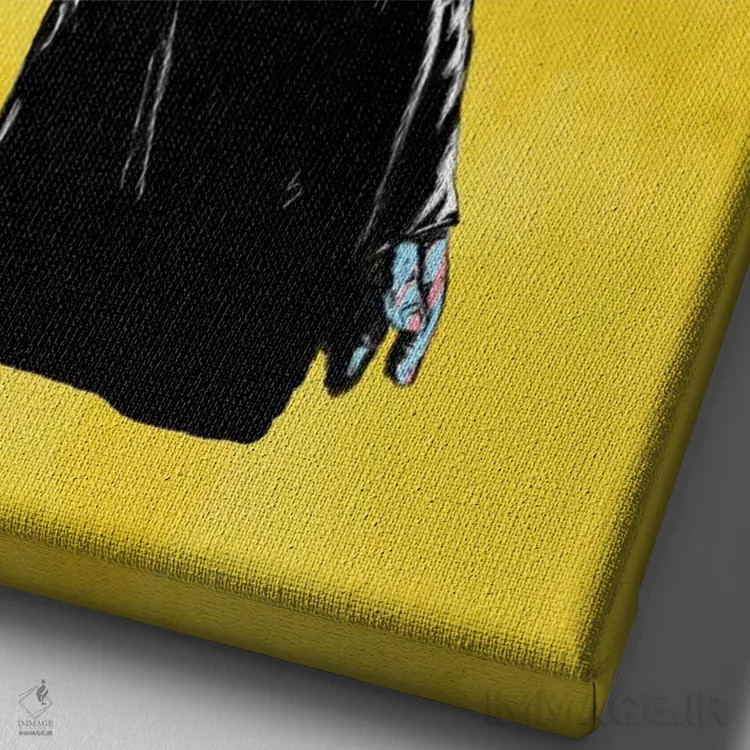 تابلو انتقام اثر بالازس شولتی - نمای نزدیک بافت بوم