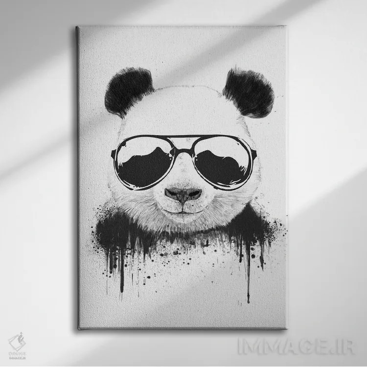 تابلو خونسرد باش اثر بالازس شولتی - نمای روبهرو روی دیوار