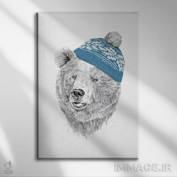 تابلو سلام زمستان اثر بالازس شولتی - نمای روبهرو روی دیوار