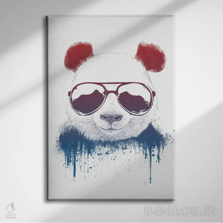 تابلو خونسرد باش ۲ اثر بالازس شولتی - نمای روبهرو روی دیوار