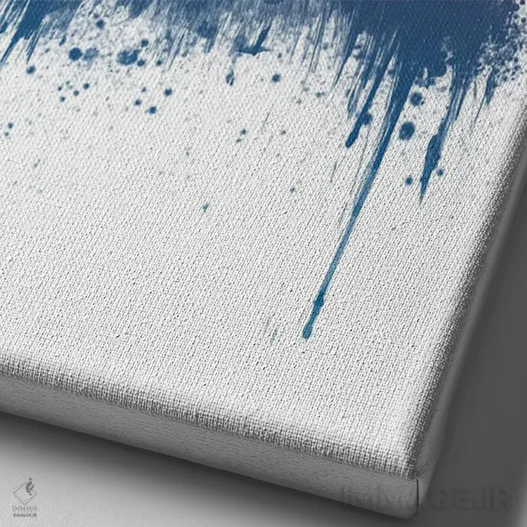 تابلو خونسرد باش ۲ اثر بالازس شولتی - نمای نزدیک بافت بوم