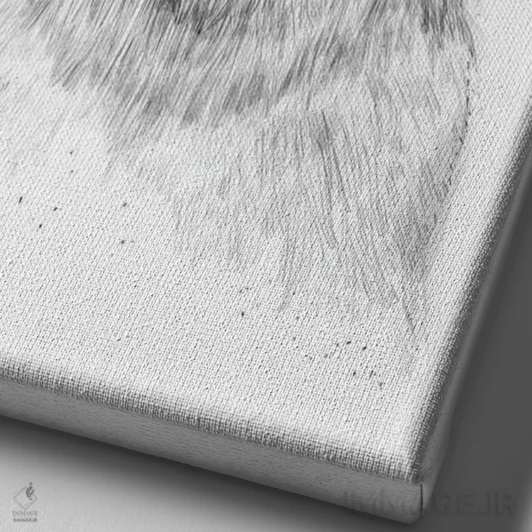 تابلو شیر جشنواره ۲ اثر بالازس شولتی - نمای نزدیک بافت بوم