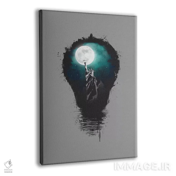 تابلو چراغهای شهر بزرگ اثر بالازس شولتی - نمای پرسپکتیو محصول