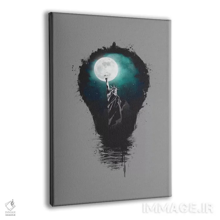 تابلو چراغهای شهر بزرگ اثر بالازس شولتی - نمای پرسپکتیو محصول