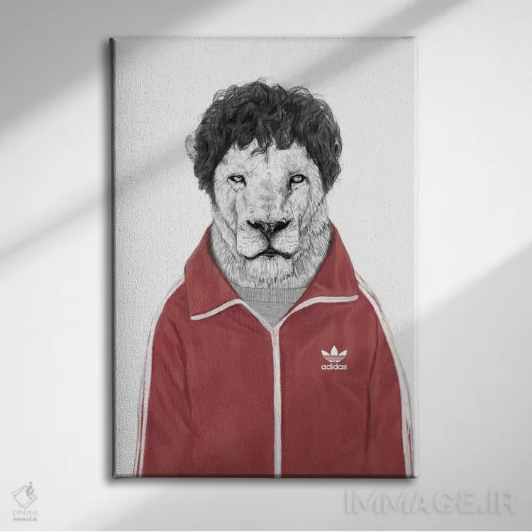 تابلو چاس (نام خاص) اثر بالازس شولتی - نمای روبهرو روی دیوار