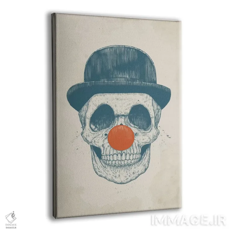 تابلو دلقک مرده اثر بالازس شولتی - نمای پرسپکتیو محصول