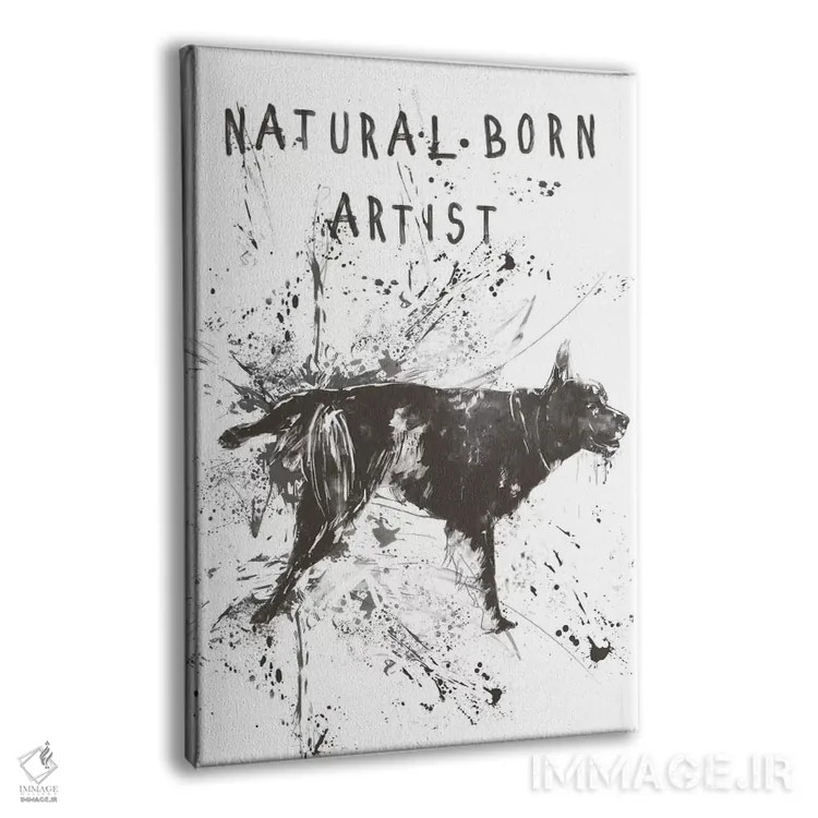 تابلو هنرمند مادرزاد اثر بالازس شولتی - نمای پرسپکتیو محصول