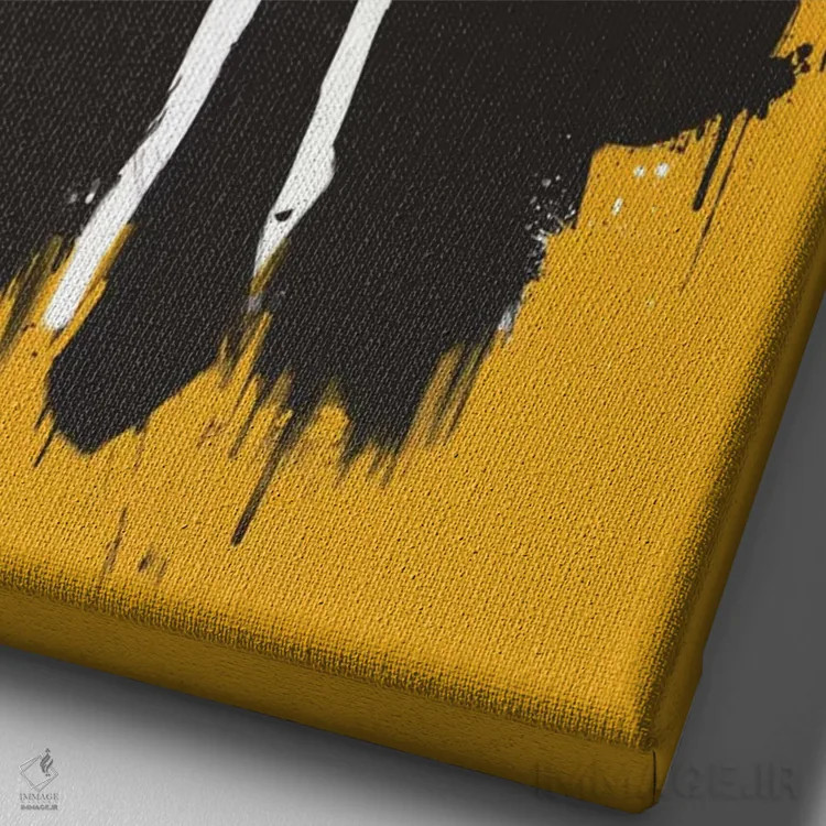 تابلو عکس بازداشت اثر بالازس شولتی - نمای نزدیک بافت بوم