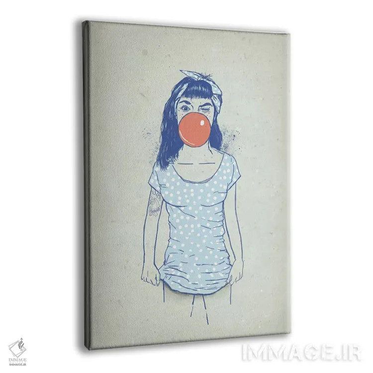 تابلو پینآپ (هنر تصویری زنان دهه ۴۰-۵۰) اثر بالازس شولتی - نمای پرسپکتیو محصول