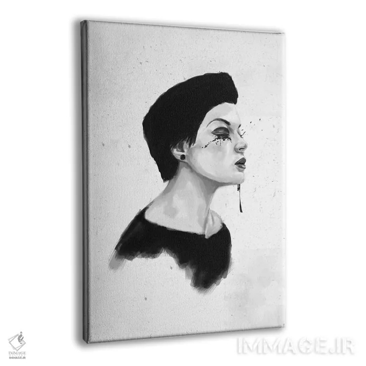 تابلو روز بارانی اثر بالازس شولتی - نمای پرسپکتیو محصول