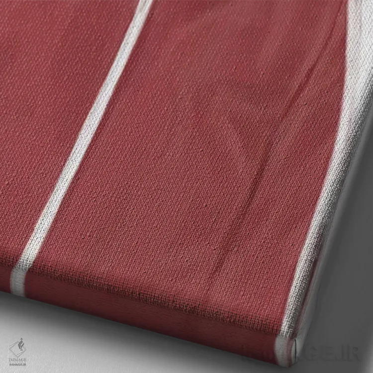 تابلو شیر بابانوئل اثر بالازس شولتی - نمای نزدیک بافت بوم