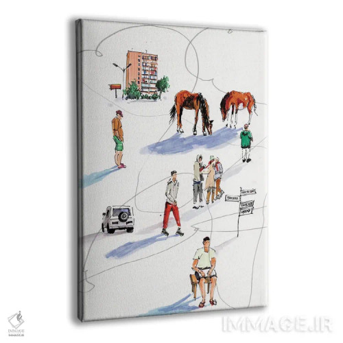 تابلو لحظات درخشان اثر بوگدان شیپتنکو - نمای پرسپکتیو محصول