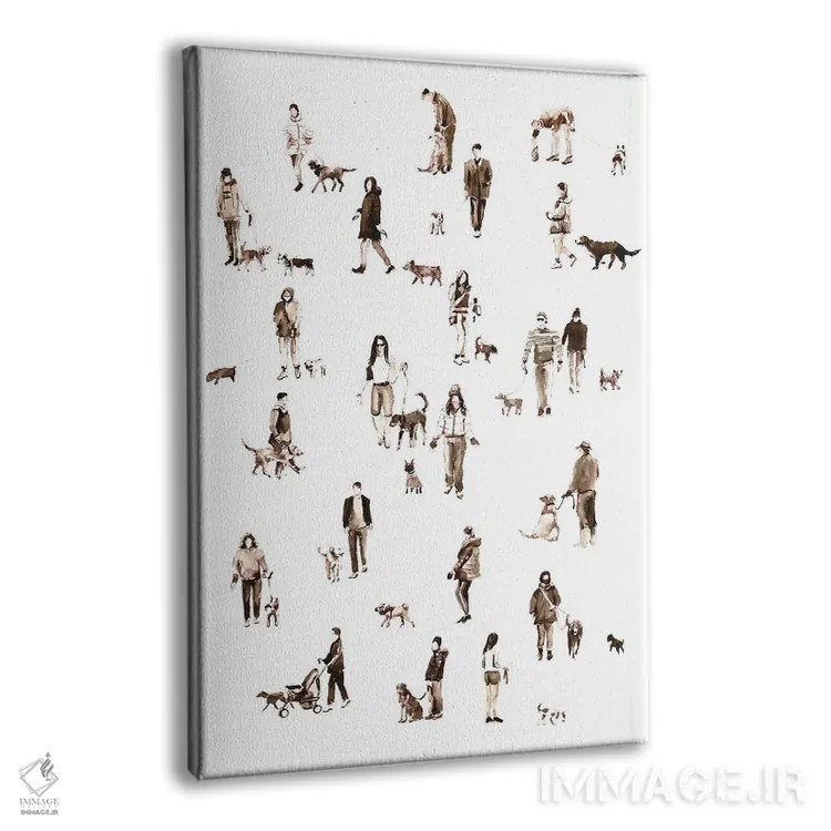 تابلو سگ اثر بوگدان شیپتنکو - نمای پرسپکتیو محصول