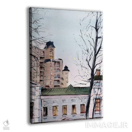 تابلو کیف هنگام عصر (پایتخت اوکراین) اثر بوگدان شیپتنکو - نمای پرسپکتیو محصول