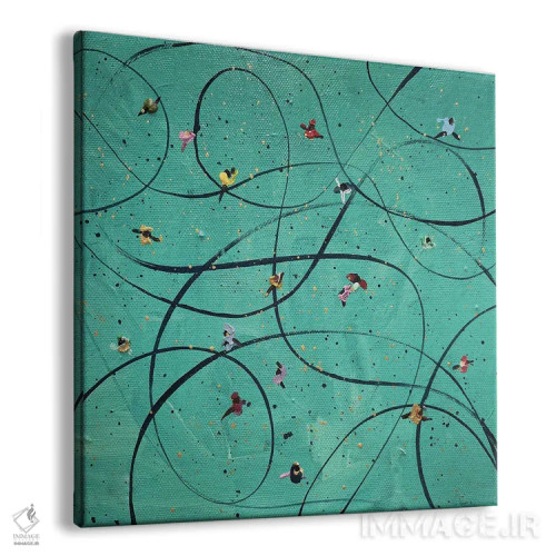 تابلو زمرد اثر بوگدان شیپتنکو - نمای پرسپکتیو محصول