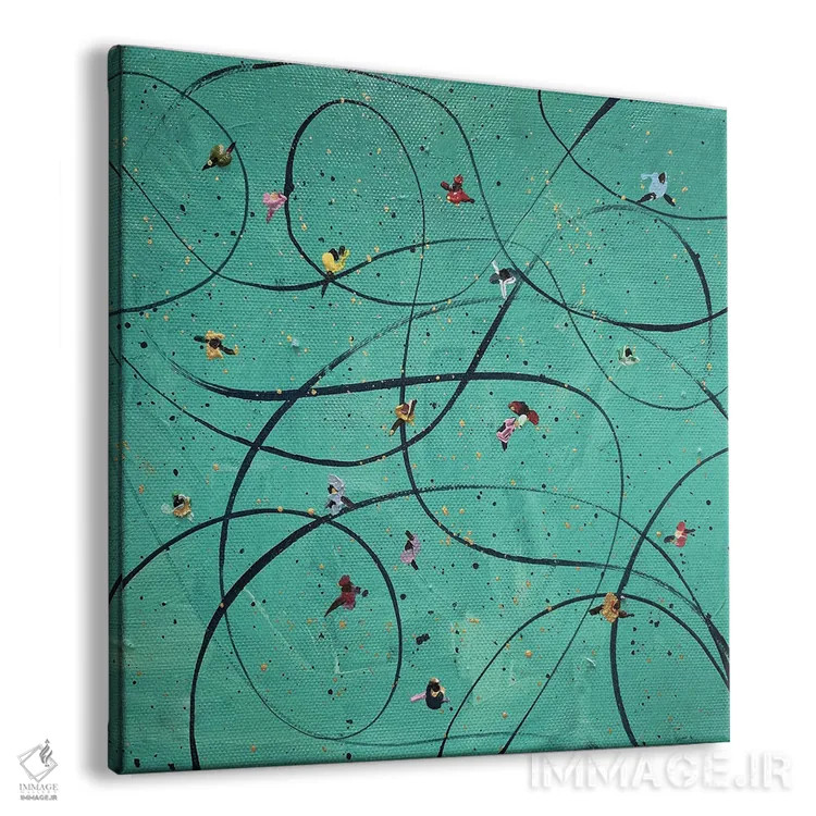 تابلو زمرد اثر بوگدان شیپتنکو - نمای پرسپکتیو محصول