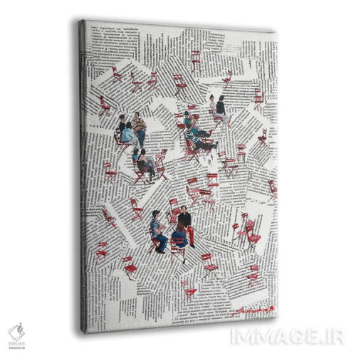 تابلو گرینیچ ویلیج (محلهای در نیویورک) اثر بوگدان شیپتنکو - نمای پرسپکتیو محصول